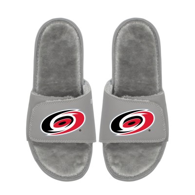 Unisex Carolina Hurricanes ISlide Logo Fur Slide Sandals