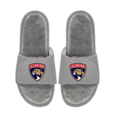 Unisex Florida Panthers ISlide Logo Fur Slide Sandals