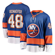 Джерси New York Islanders Matthew Schaefer Fanatics Royal Home Breakaway Player Jerseys