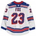 Adam Fox New York Rangers Fanatics Authentic Game-Used #23 White Jersey vs. Buffalo Sabres on October 9, 2024