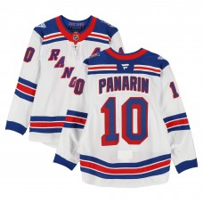 Artemi Panarin New York Rangers Fanatics Authentic Game-Used #10 White Jersey vs. Buffalo Sabres on October 9, 2024