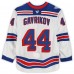 Vladislav Gavrikov New York Rangers Fanatics Authentic Game-Used #44 White Jersey vs. Buffalo Sabres on October 9, 2024