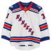 Игровая джерси Igor Shesterkin New York Rangers Fanatics Authentic #31 White vs. Buffalo Sabres on October 9, 2024