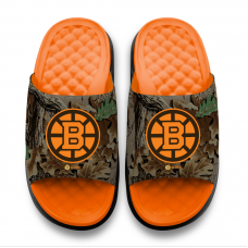 Boston Bruins ISlide RealTree Advantage Camo Motive Slide Sandals Boston Bruins ISlide RealTree Advantage Camo Motive Slide Sandals