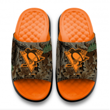 Pittsburgh Penguins ISlide RealTree Advantage Camo Motive Slide Sandals