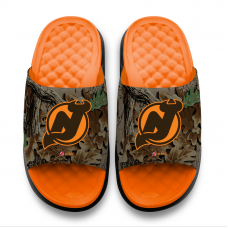 New Jersey Devils ISlide RealTree Advantage Camo Motive Slide Sandals New Jersey Devils ISlide RealTree Advantage Camo Motive Slide Sandals