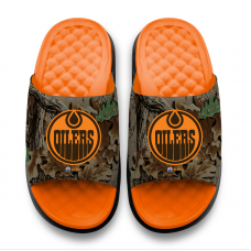Edmonton Oilers ISlide RealTree Advantage Camo Motive Slide Sandals
