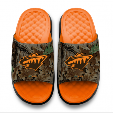 Minnesota Wild ISlide RealTree Advantage Camo Motive Slide Sandals