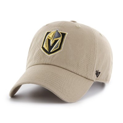 Бейсболка Vegas Golden Knights 47 Khaki Logo Clean Up