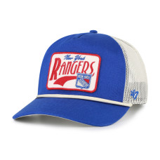 Бейсболка New York Rangers 47 Royal Emmett Heavy Twill Trucker Hitch Rope