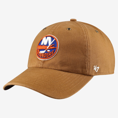 Бейсболка New York Islanders Carhartt x 47 Brown Clean Up