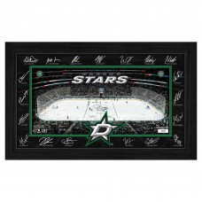 Dallas Stars Highland Mint Limited Edition 2025 Facsimile Signature Rink Framed Photograph