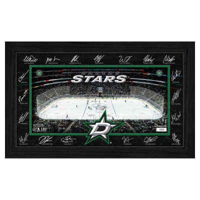 Dallas Stars Highland Mint Limited Edition 2025 Facsimile Signature Rink Framed Photograph