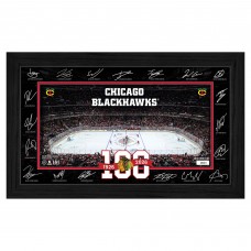 Chicago Blackhawks Highland Mint Limited Edition 2025 Facsimile Signature Rink Framed Photograph Chicago Blackhawks Highland Mint Limited Edition 2025 Facsimile Signature Rink Framed Photograph