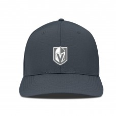 Бейсболка Vegas Golden Knights Levelwear Charcoal Rise Slate & Snow Structured