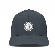 Бейсболка Winnipeg Jets Levelwear Charcoal Rise Slate & Snow Structured