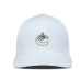 Бейсболка Vancouver Canucks Levelwear White Rise Slate & Snow Structured