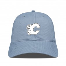 Бейсболка Calgary Flames Levelwear Blue Matrix Slate & Snow Unstructured