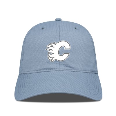 Бейсболка Calgary Flames Levelwear Blue Matrix Slate & Snow Unstructured