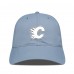 Бейсболка Calgary Flames Levelwear Blue Matrix Slate & Snow Unstructured