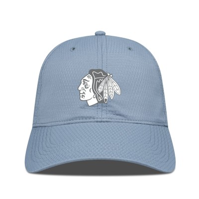 Бейсболка Chicago Blackhawks Levelwear Blue Matrix Slate & Snow Unstructured