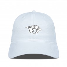 Бейсболка Nashville Predators Levelwear White Matrix Slate & Snow Unstructured