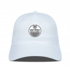 Бейсболка Edmonton Oilers Levelwear White Matrix Slate & Snow Unstructured