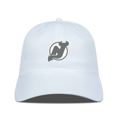Бейсболка New Jersey Devils Levelwear White Matrix Slate & Snow Unstructured