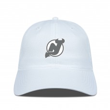 Бейсболка New Jersey Devils Levelwear White Matrix Slate & Snow Unstructured