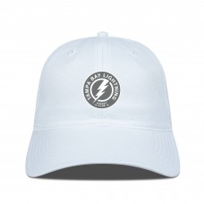 Бейсболка Tampa Bay Lightning Levelwear White Matrix Slate & Snow Unstructured