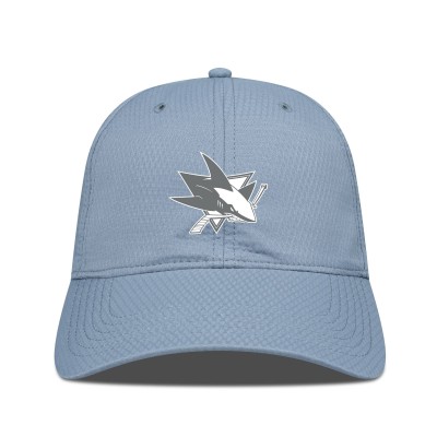 Бейсболка San Jose Sharks Levelwear Blue Matrix Slate & Snow Unstructured
