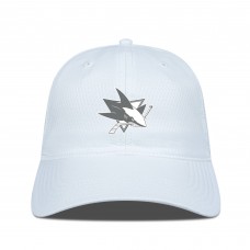 Бейсболка San Jose Sharks Levelwear White Matrix Slate & Snow Unstructured