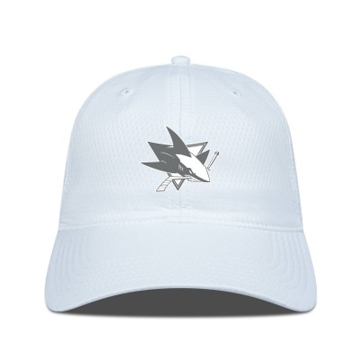 Бейсболка San Jose Sharks Levelwear White Matrix Slate & Snow Unstructured