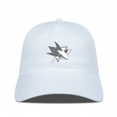 Бейсболка San Jose Sharks Levelwear White Matrix Slate & Snow Unstructured