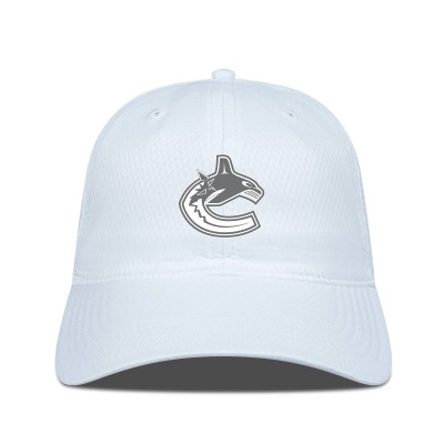 Бейсболка Vancouver Canucks Levelwear White Matrix Slate & Snow Unstructured
