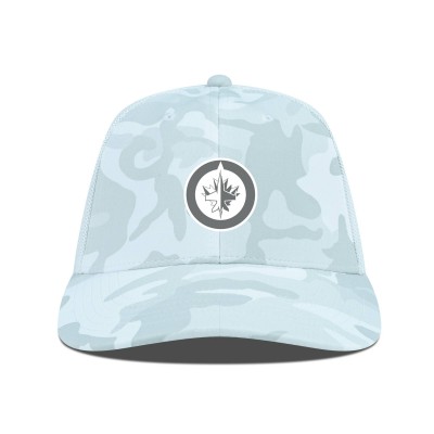 Бейсболка Winnipeg Jets Levelwear Camo Clash Slate & Snow Meshback