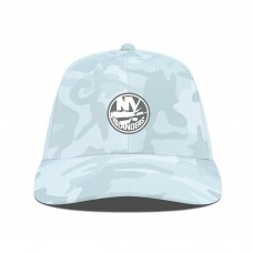 Бейсболка New York Islanders Levelwear Camo Clash Slate & Snow Meshback