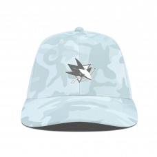 Бейсболка San Jose Sharks Levelwear Camo Clash Slate & Snow Meshback