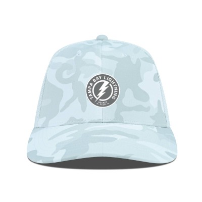 Бейсболка Tampa Bay Lightning Levelwear Camo Clash Slate & Snow Meshback