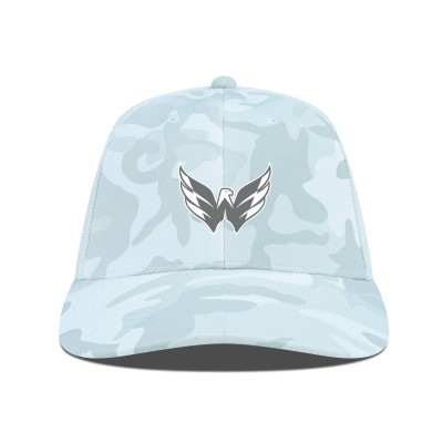 Бейсболка Washington Capitals Levelwear Camo Clash Slate & Snow Meshback