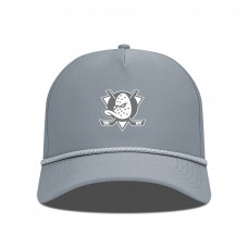 Бейсболка Anaheim Ducks Levelwear Gray Gordon Slate & Snow Rope