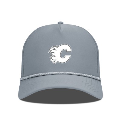 Бейсболка Calgary Flames Levelwear Gray Gordon Slate & Snow Rope