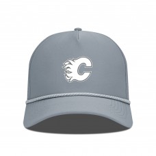 Бейсболка Calgary Flames Levelwear Gray Gordon Slate & Snow Rope