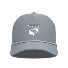 Бейсболка New York Rangers Levelwear Gray Gordon Slate & Snow Rope