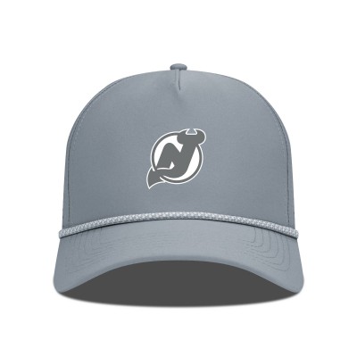 Бейсболка New Jersey Devils Levelwear Gray Gordon Slate & Snow Rope