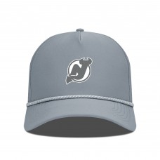 Бейсболка New Jersey Devils Levelwear Gray Gordon Slate & Snow Rope