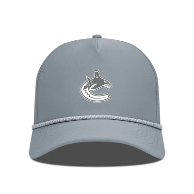 Бейсболка Vancouver Canucks Levelwear Gray Gordon Slate & Snow Rope