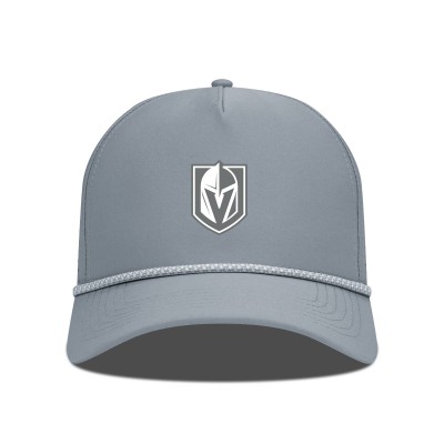 Бейсболка Vegas Golden Knights Levelwear Gray Gordon Slate & Snow Rope