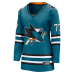 Женская джерси San Jose Sharks Michael Misa Fanatics Teal Breakaway