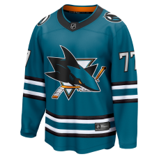 Джерси San Jose Sharks Michael Misa Fanatics Teal Breakaway